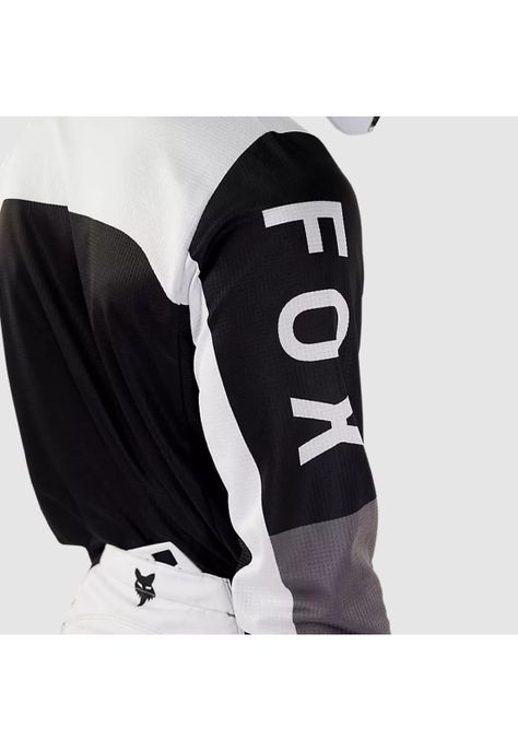 Polera Moto 180 Nitro Negro/Gris Claro Fox-6