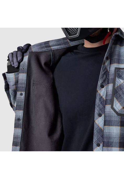 Camisa Lifestyle Defend Drive Windbloc® Gris Fox-4