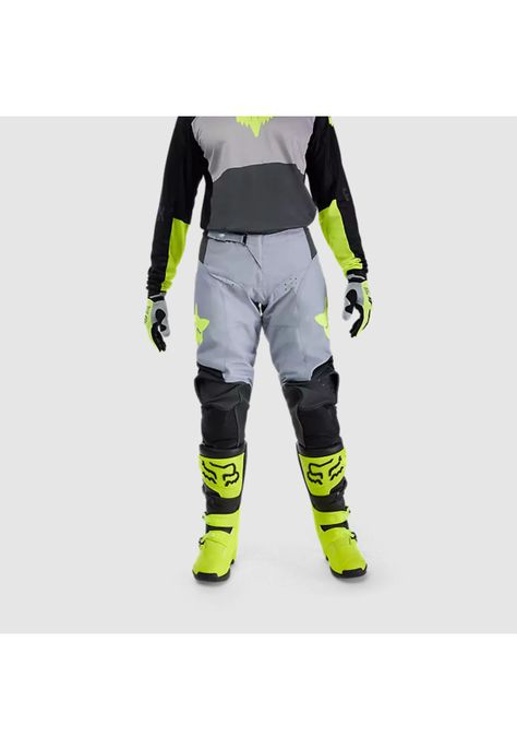 Pantalon Moto 180 Flow Gris Fox-2