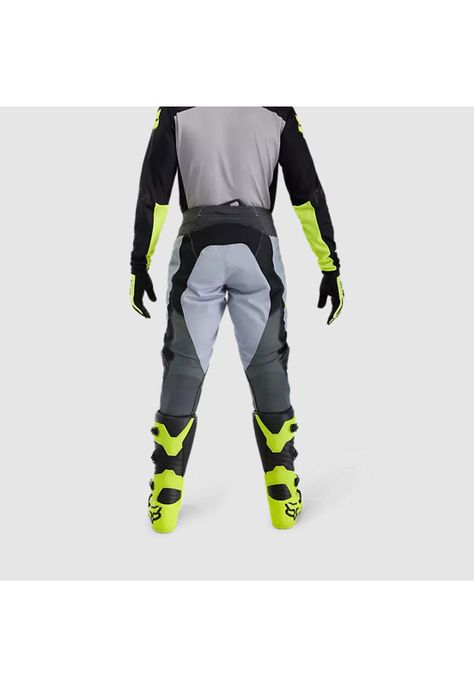 Pantalon Moto 180 Flow Gris Fox-3