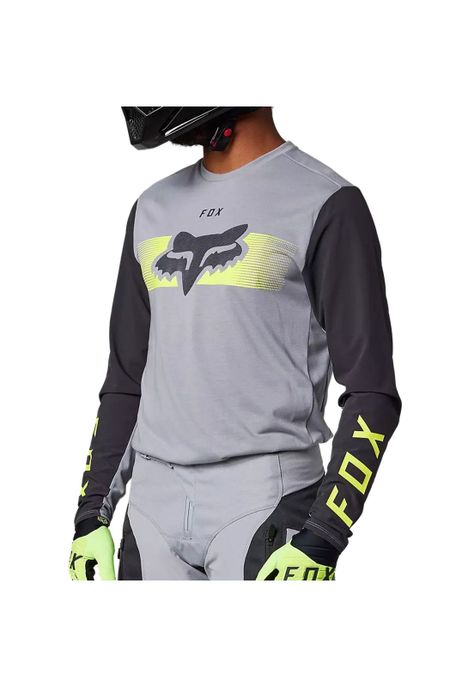 Polera Moto Ranger Offroad Gris Fox-1