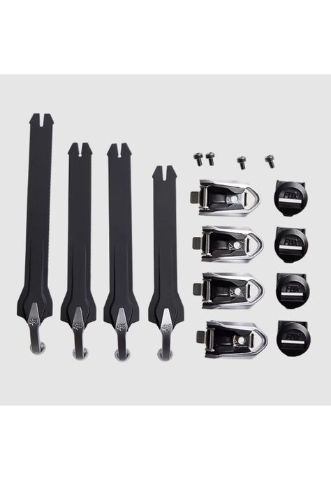Repuesto Bota Moto Motion Strap Kit Negro/Gris Fox-0