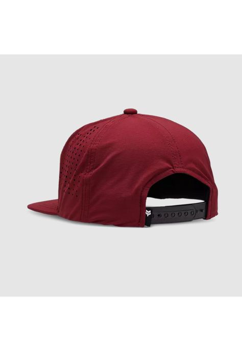 Gorro Jockey Lifestyle Non Stop Tech Snapback Rojo Fox-1