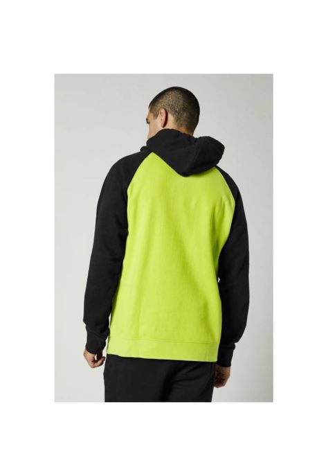 Poleron Lifestyle Emplem Raglan Amarillo Fox-2