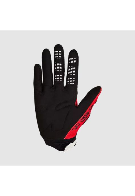 Guantes Moto Niño 180 Race Spec Rojo Fox-1