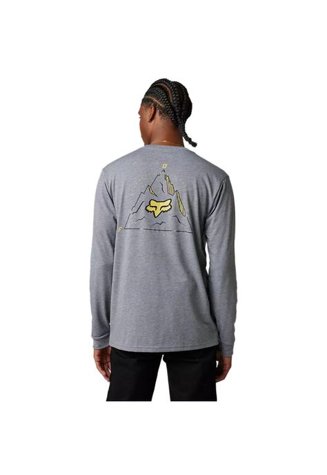Polera Lifestyle Manda Larga Finisher Drirelease® Gris Fox-2
