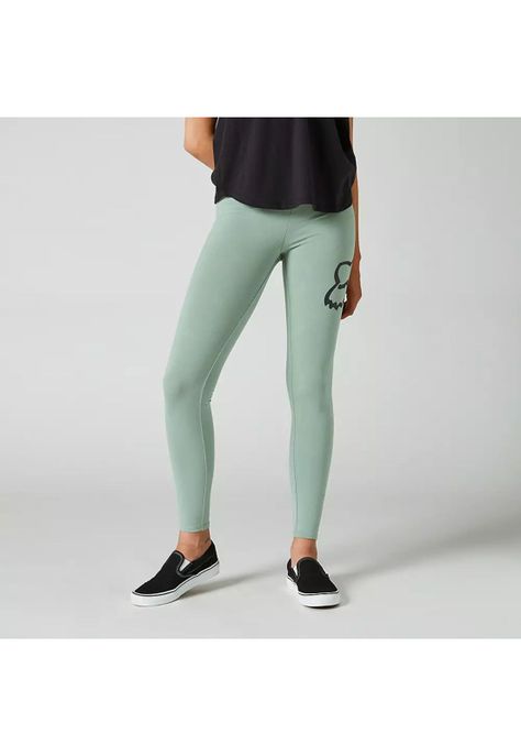 Calzas Lifestyle Mujer Boundary Verde Agua Fox-4