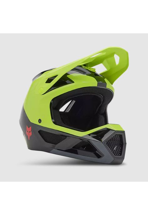 Casco Bicicleta Niño New Rampage Barge Amarillo Fox-0