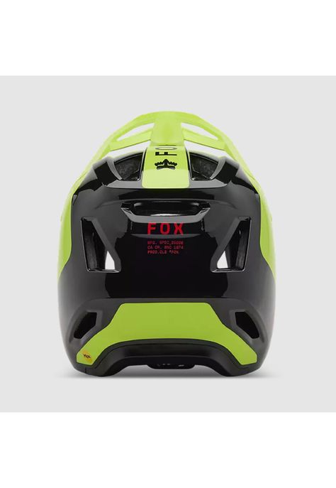 Casco Bicicleta Niño New Rampage Barge Amarillo Fox-4