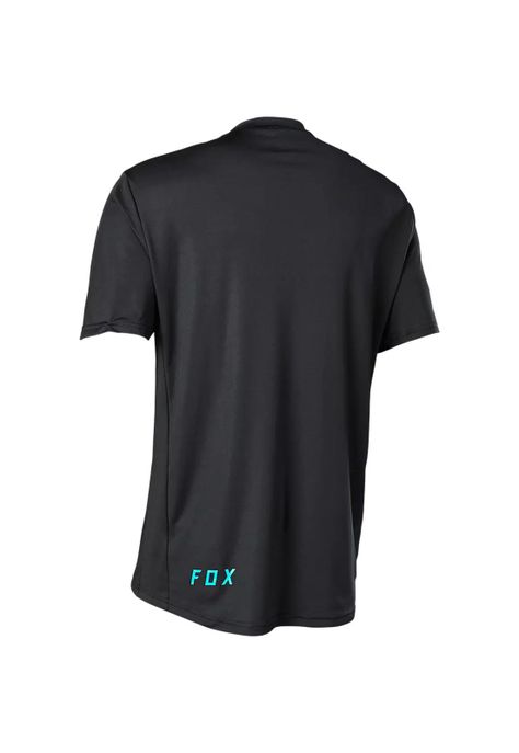 Polera Bicicleta Ranger Negro/Celeste Fox-1