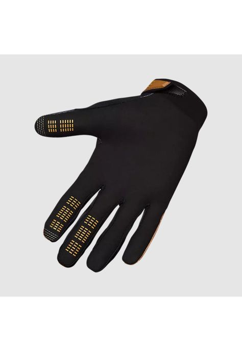 Guantes Bicicleta Ranger Frecuency Amarillo Fox-1
