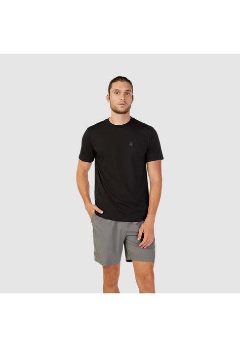 Polera Lifestyle Forums Negro Fox-0