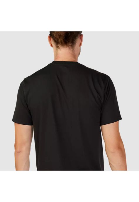 Polera Lifestyle Forums Negro Fox-3