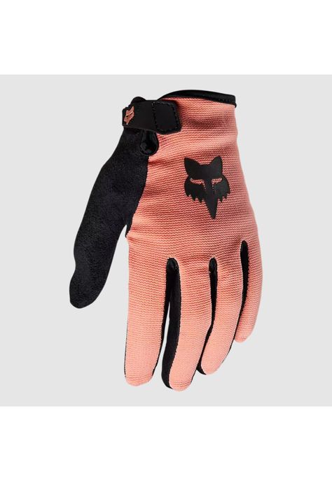 Guantes Bicicleta Mujer Ranger Naranjo Fox -0