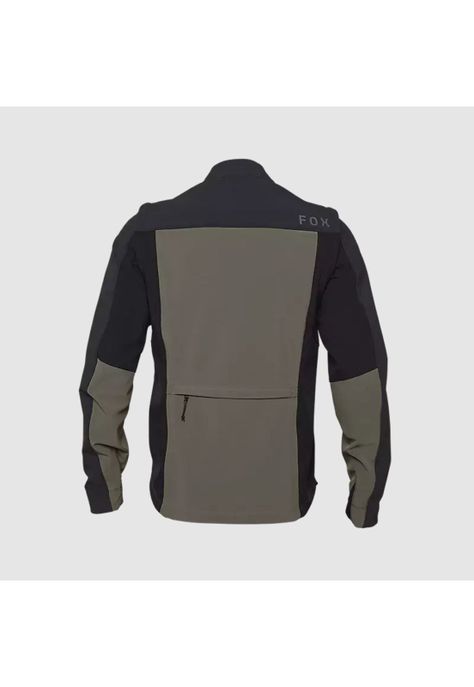 Chaqueta Moto Ranger Off-Road Softshell Negro/Cafe Fox-1