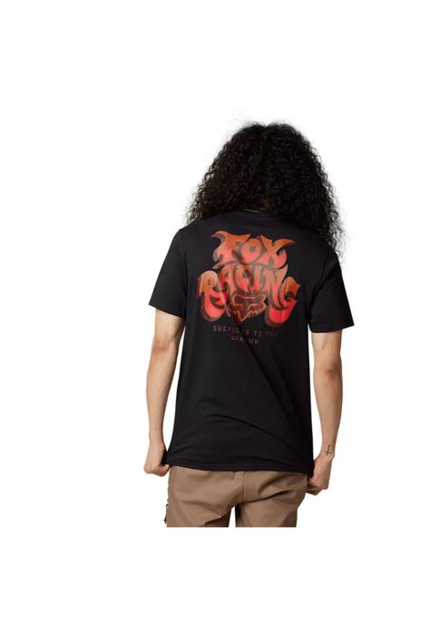 Polera Lifestyle Colel Negro Fox-2