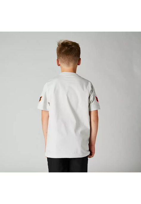 Polera Lifestyle Niño BNKR Gris Fox-1