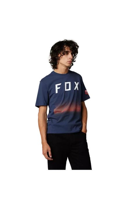 Polera Lifestyle Fgmnt Azul Fox-0