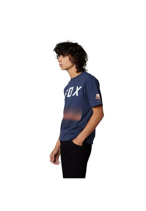 Polera Lifestyle Fgmnt Azul Fox-1