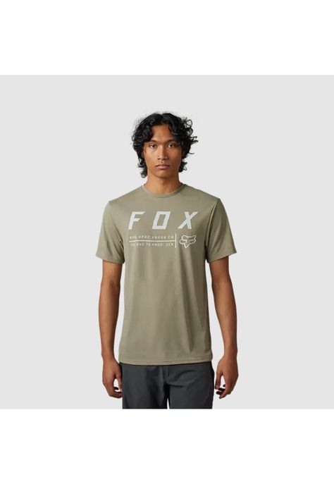 Polera Lifestyle Non Stop Verde Fox-0