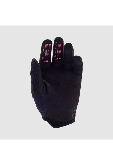 Guantes Moto Infantil Dirtpaw Negro/Rosado Fox-1