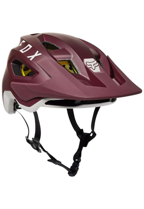 Casco Bicicleta Speedframe Mips Morado Fox-0