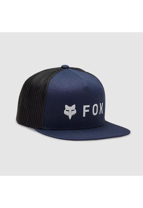 Gorro Jockey Lifestyle Absolute Mesh Snapback Azul Fox-0