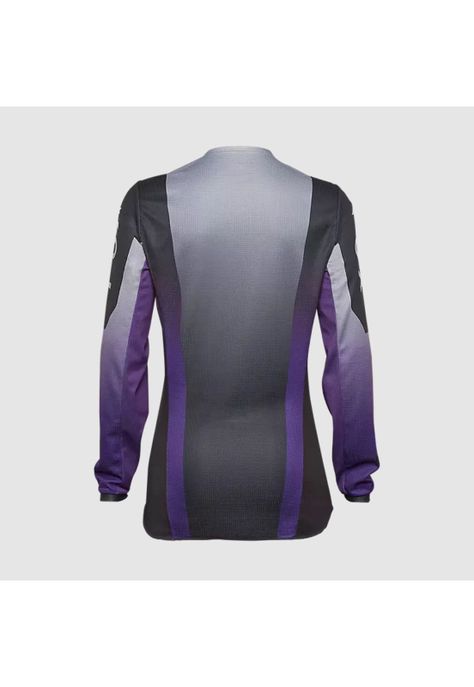 Polera Moto Mujer 180 Lean Morado/Gris Fox-1