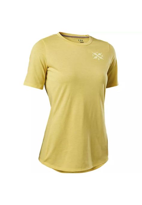 Polera Bicicleta Mujer Ranger Calibrated Drirelease® Amarillo Fox-0