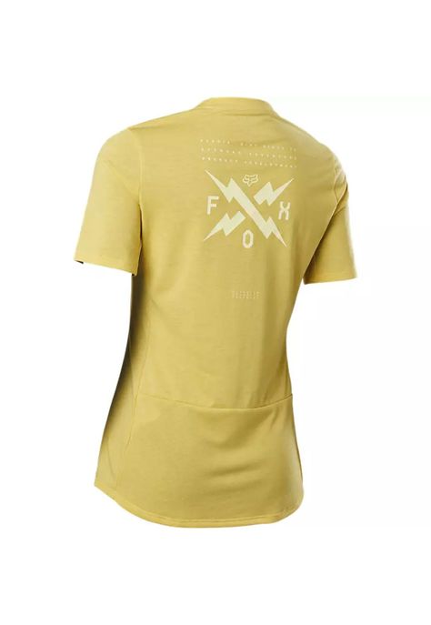 Polera Bicicleta Mujer Ranger Calibrated Drirelease® Amarillo Fox-1