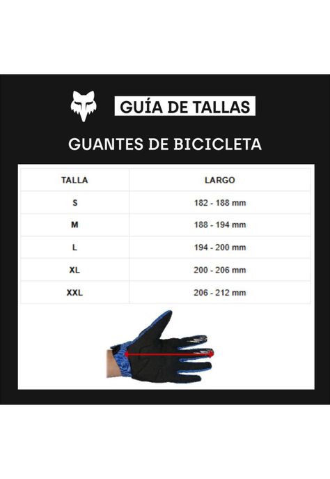 Guantes Bicicleta Flexair Negro Fox-2