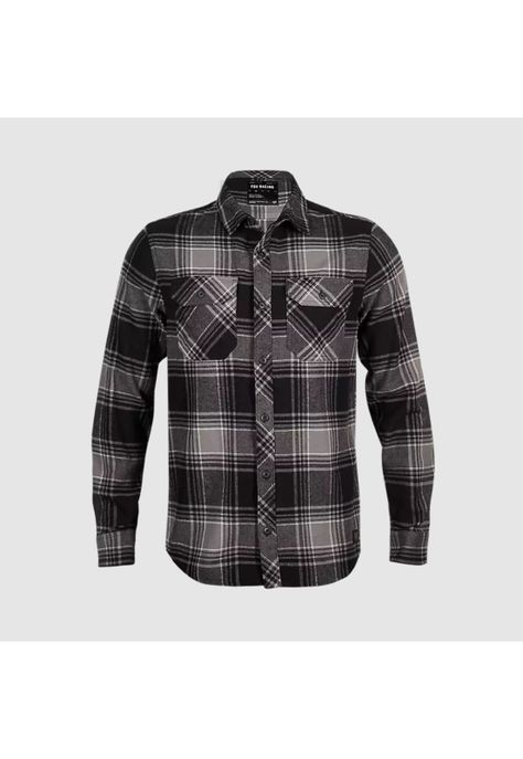 Camisa Lifestyle Traildust Negro Fox -0