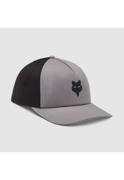 Gorro Jockey Lifestyle Head Trucker Gris Fox-0
