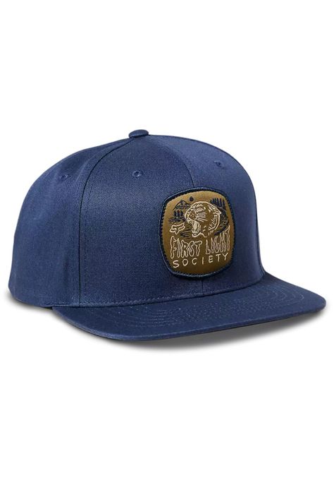 Gorro Jockey Lifestyle Torrero Snapback Azul Fox-0