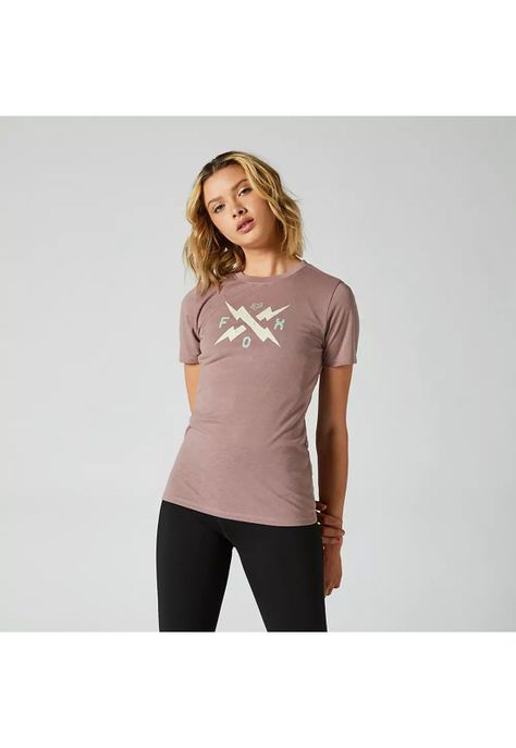 Polera Lifestyle Mujer Calibrated Morado Fox-0