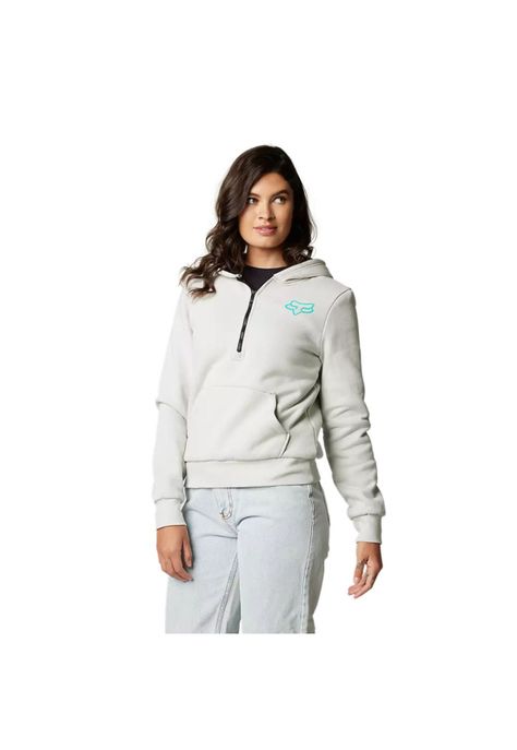 Poleron Lifestyle Mujer Sasquatch Lined Gris Claro Fox-0