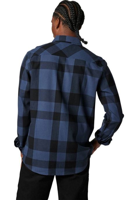 Camisa Lifestyle Voyd 2.0 Azul Fox-1