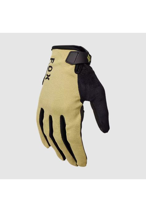 Guantes Bicicleta Ranger Gel Verde Palido Fox-0