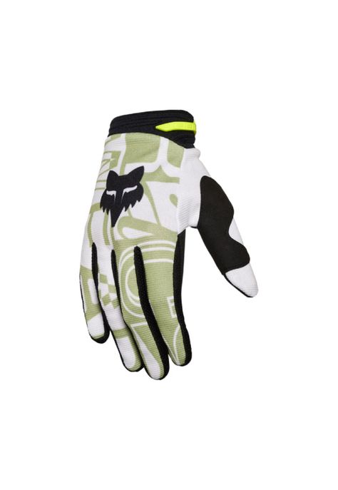 Guantes Moto 180 Race Spec Verde Fox-0