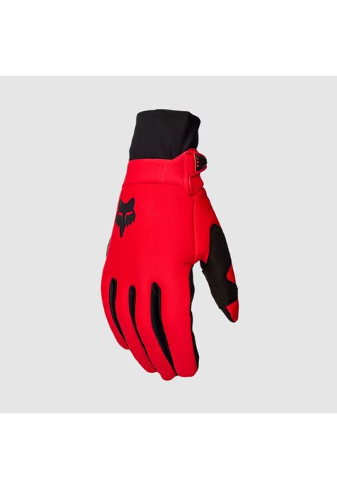 Guantes Moto Legion Drive Thermo Rojo Fox-0