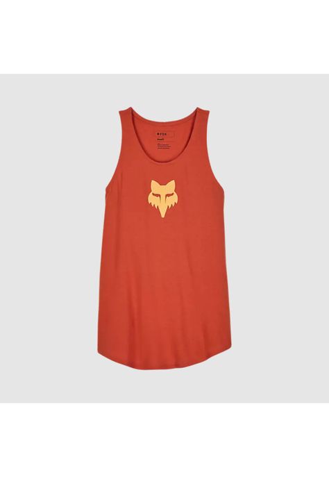 Polera Lifestyle Mujer Fox Head Naranjo Fox-0