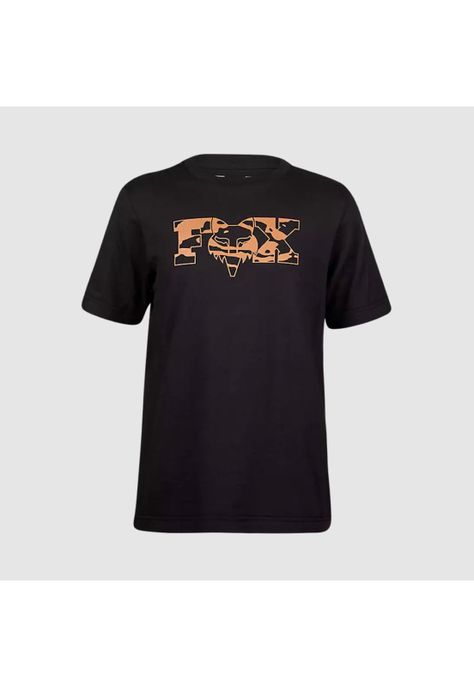 Polera Lifestyle Niño Cienega Negro Fox-2