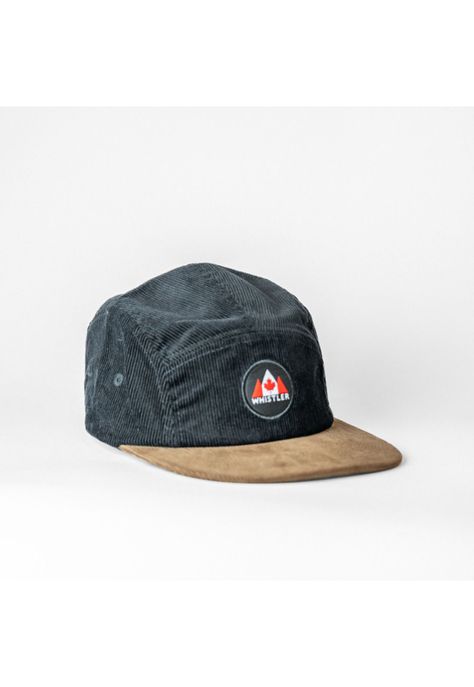 Gorro Jockey Lifestyle Panel Cap Shannon Negro Whistler-0