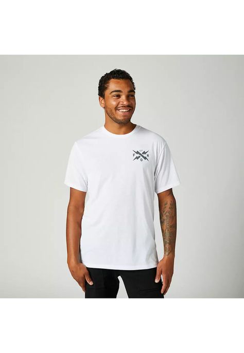 Polera Lifestyle Calibrated Blanco Fox-0