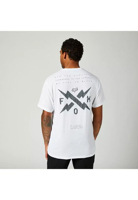 Polera Lifestyle Calibrated Blanco Fox-1