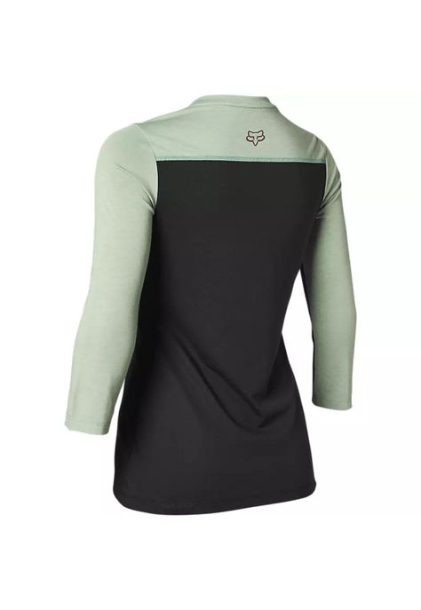 Polera Bicicleta Mujer Ranger Drirelease 3/4  Negro Fox-1