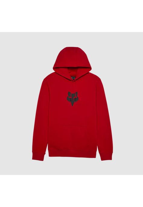 Poleron Lifestyle Canguro Fox Head Rojo Fox-0