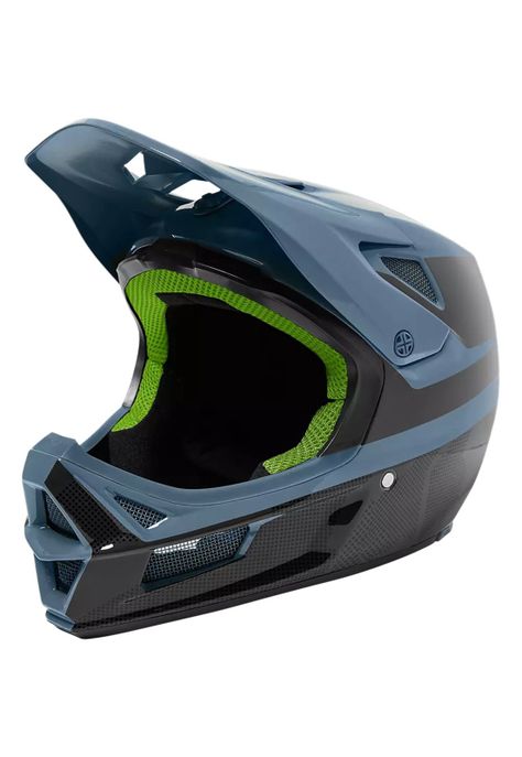 Casco Bicicleta Rampage Comp Azul Fox-1