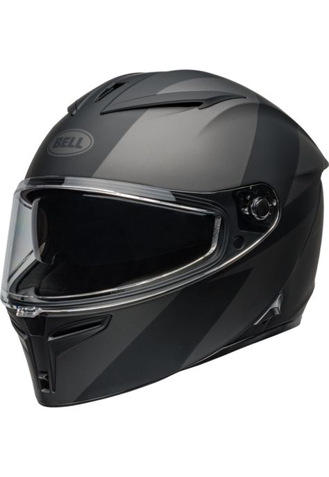Casco Moto Lithium Shear Negro Matte/Gris Bell-0