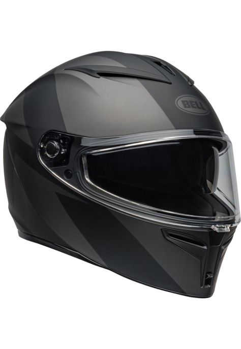 Casco Moto Lithium Shear Negro Matte/Gris Bell-1
